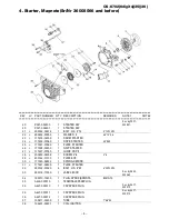 Предварительный просмотр 10 страницы Echo CS-6702 Parts Catalog