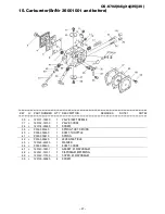 Предварительный просмотр 38 страницы Echo CS-6702 Parts Catalog