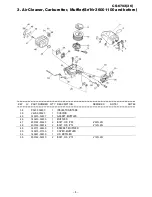 Предварительный просмотр 7 страницы Echo CS-6703 Parts Catalog