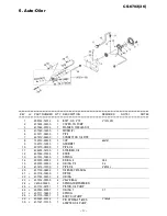 Предварительный просмотр 12 страницы Echo CS-6703 Parts Catalog