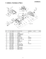 Предварительный просмотр 3 страницы Echo CS-680(36) Parts Catalog