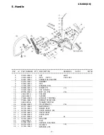 Предварительный просмотр 10 страницы Echo CS-680(36) Parts Catalog