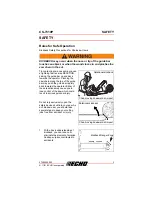 Предварительный просмотр 5 страницы Echo CS-7310P Operator'S Manual