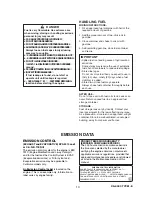 Preview for 15 page of Echo CS-8000 TYPE1-E Instruction Manual