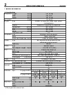 Предварительный просмотр 2 страницы Echo CS-8001 Series Service Data