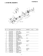 Preview for 6 page of Echo CS-8002(36) Parts Catalog