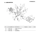 Предварительный просмотр 15 страницы Echo CS-8002(36) Parts Catalog