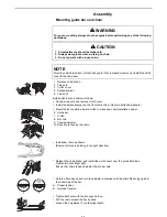 Предварительный просмотр 11 страницы Echo CS-8002 Operator'S Manual