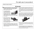 Preview for 15 page of Echo DCS-1600 Operator'S Manual