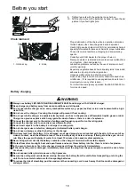 Предварительный просмотр 20 страницы Echo DCS-1600 Operator'S Manual