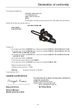 Предварительный просмотр 39 страницы Echo DCS-1600 Operator'S Manual