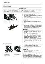 Предварительный просмотр 102 страницы Echo DCS-1600 Operator'S Manual