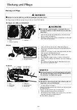 Предварительный просмотр 114 страницы Echo DCS-2500T Operator'S Manual