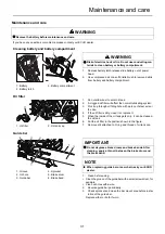 Предварительный просмотр 33 страницы Echo DCS-3500 Operator'S Manual