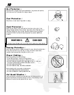 Preview for 10 page of Echo DHC-30 Operator'S Manual