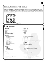 Preview for 15 page of Echo DHC-30 Operator'S Manual