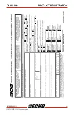 Предварительный просмотр 35 страницы Echo DLM-2100 Operator'S Manual