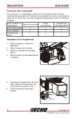 Preview for 98 page of Echo DLM-2100SP Operator'S Manual