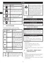 Предварительный просмотр 36 страницы Echo DLM-310/35P Operator'S Manual