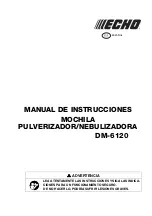 Предварительный просмотр 25 страницы Echo DM-6120 Operator'S Manual