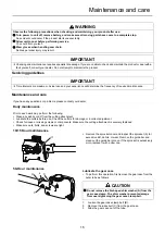 Предварительный просмотр 17 страницы Echo DPAS-300 Operator'S Manual