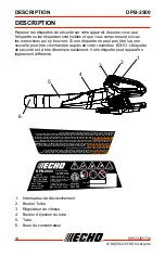 Предварительный просмотр 42 страницы Echo DPB-2500 Operator'S Manual