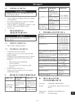 Предварительный просмотр 141 страницы Echo DPB-310 Operator'S Manual