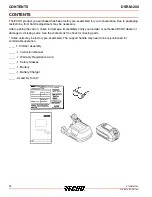 Предварительный просмотр 14 страницы Echo DSRM-200 Instruction Manual