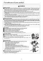 Preview for 6 page of Echo DSRM-2600 Operator'S Manual