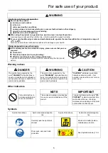 Preview for 7 page of Echo DSRM-2600 Operator'S Manual