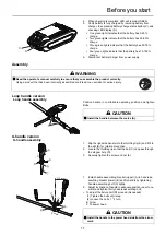 Preview for 13 page of Echo DSRM-2600 Operator'S Manual