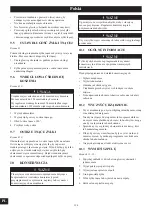 Preview for 196 page of Echo DSRM-310 Operator'S Manual