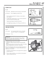 Preview for 17 page of Echo EA-400 Operator'S Manual