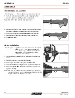 Предварительный просмотр 14 страницы Echo EA-410 Operator'S Manual