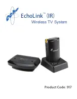 Echo EchoLink IR Instruction Manual preview