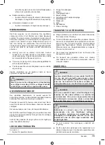 Preview for 79 page of Echo ECHT-58V Original Instructions Manual