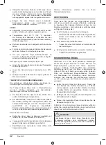 Preview for 42 page of Echo ECPLB-58V Original Instructions Manual