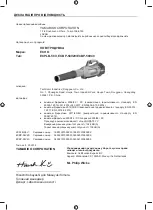 Preview for 201 page of Echo ECPLB-58V Original Instructions Manual