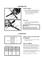 Предварительный просмотр 9 страницы Echo EDR-260 Operator'S Manual