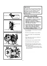 Предварительный просмотр 10 страницы Echo EDR-260 Operator'S Manual