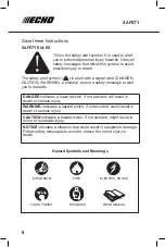 Предварительный просмотр 6 страницы Echo EG-3500 Operator'S Manual