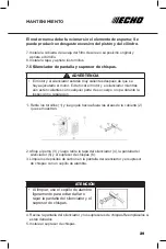 Предварительный просмотр 71 страницы Echo EGi-1200 Operator'S Manual