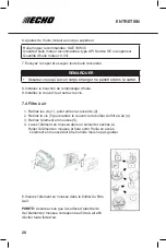 Preview for 112 page of Echo EGi-1200 Operator'S Manual