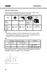 Preview for 26 page of Echo EGi-3600LN Operator'S Manual