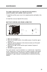 Preview for 33 page of Echo EGi-3600LN Operator'S Manual