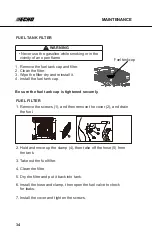 Предварительный просмотр 34 страницы Echo EGi-3600LN Operator'S Manual