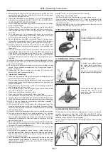 Preview for 10 page of Echo EGT-350 Operating Instructions Manual