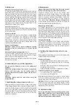 Preview for 16 page of Echo EHT 560 Multicut Operating Instructions Manual