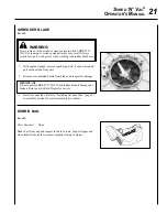 Предварительный просмотр 21 страницы Echo ES-210 - 12-08 Operator'S Manual