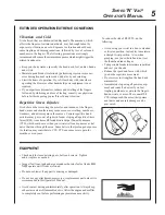 Preview for 5 page of Echo ES-210 - SERIAL NUMBER 07001001-07999999 Operator'S Manual